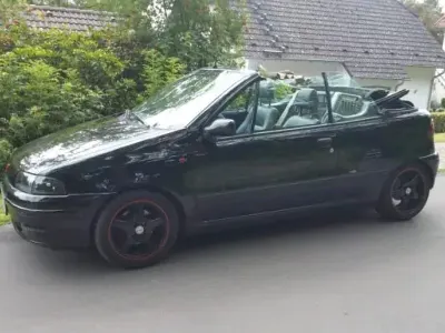 Brugt Fiat Punto Cabriolet Abarth 1999 Sort Cabriolet