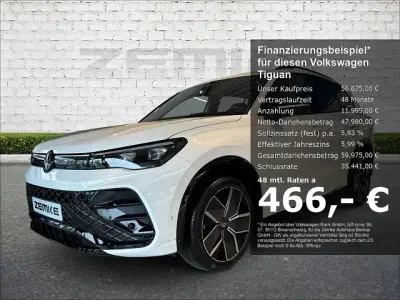 Brugt VW Tiguan R-line 193 HK (141 kW) 2025 Hvid SUV