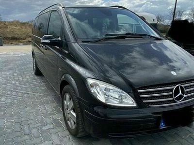 gebraucht Mercedes Viano Automatik CDI V6 3.0 schwarz Leder Standheizung