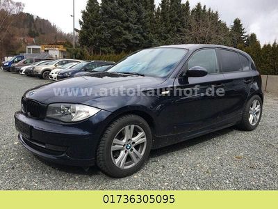 Gebraucht BMW 116 Advantage 116 PS (85 kW) 2007 Blau Kleinwagen
