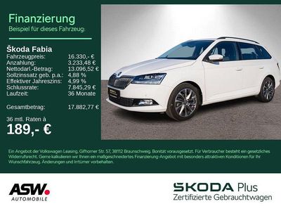 Candyweiss Gebraucht 2022 Skoda Fabia Best of Kombi | 16.330 € (Fairer Preis)