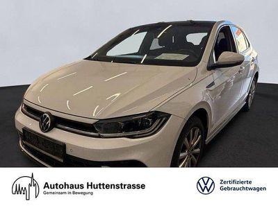 Usata VW Polo R-line 110 CV (80 kW) 2022 Bianco Utilitaria
