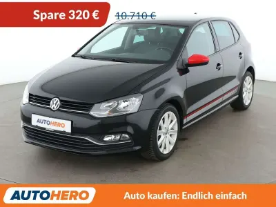Gebraucht VW Polo Beats 90 PS (66 kW) 2017 Ebenholzschwarz Kleinwagen