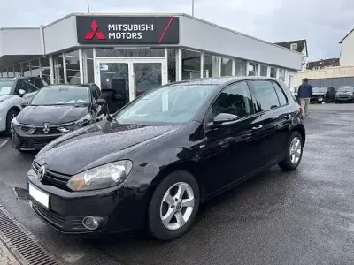 Gebraucht VW Golf VI Match 122 PS (89 kW) 2012 Schwarz Kleinwagen