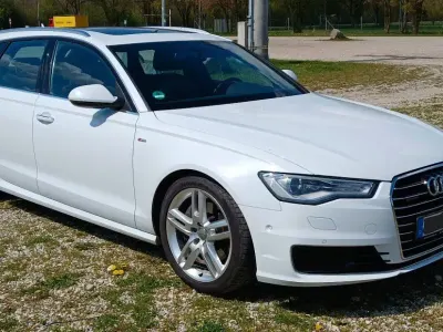 Używany Audi A6 Sport 272 KM (200 kW) 2015 Biały Sedan/Limuzyna