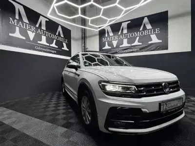 Gebraucht VW Tiguan Allspace Highline 239 PS (175 kW) 2020 Weiß SUV