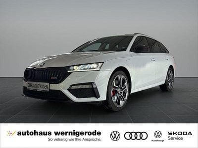 Gebraucht Skoda Octavia RS 150 PS (110 kW) 2022 Weiß Kombi