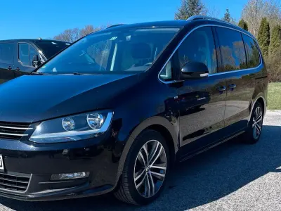 Gebraucht VW Sharan Cup 140 PS (102 kW) 2015 Schwarz Van / Kleinbus