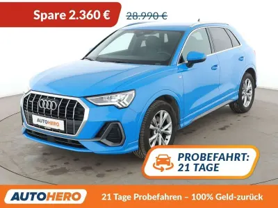 Brugt Audi Q3 S-Line 190 HK (139 kW) 2020 Blå SUV