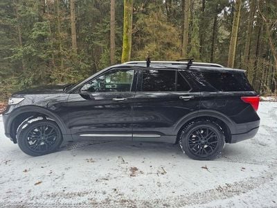 Schwarz Gebraucht 2021 Ford Explorer Platinum SUV | 39.500 € (Superpreis)