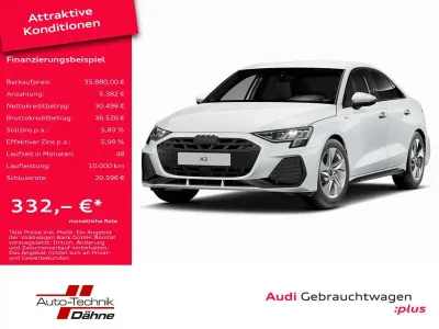 Usata Audi A3 Business 150 CV (110 kW) 2025 Bianco Berlina