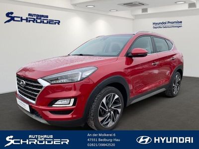 Rot Gebraucht 2019 Hyundai Tucson Premium SUV | 25.990 €