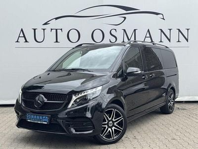 Obsidianschwarz metallic Gebraucht 2022 Mercedes V300 Avantgarde Van / Kleinbus | 59.750 € (Fairer Preis)