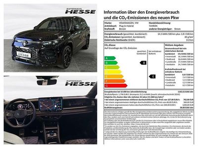 Ny VW Tayron R-line 272 HK (200 kW) 2026 Sort SUV
