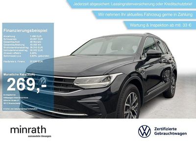 Schwarz Gebraucht 2024 VW Tiguan Life SUV | 37.280 € (Fairer Preis)