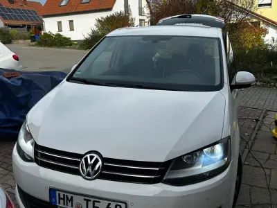 Gebraucht VW Sharan 140 PS (102 kW) 2010 Weiß Van / Kleinbus