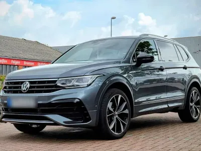 Gebraucht VW Tiguan Allspace R-line 200 PS (147 kW) 2022 Grau SUV