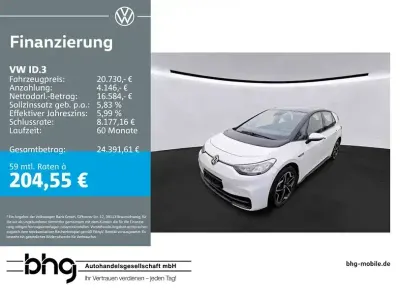 Brugt VW ID.3 Comfortline 107 kW (146 HK) 2022 Sort Hatchback