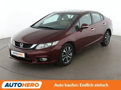 Gebraucht Honda Civic Executive 141 PS (103 kW) 2016 Rot Limousine