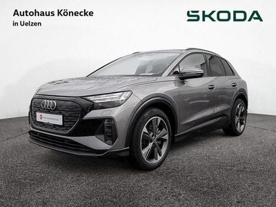 Grau Gebraucht 2021 Audi Q4 e-tron S-Line SUV | 36.490 € (Etwas zu teuer)