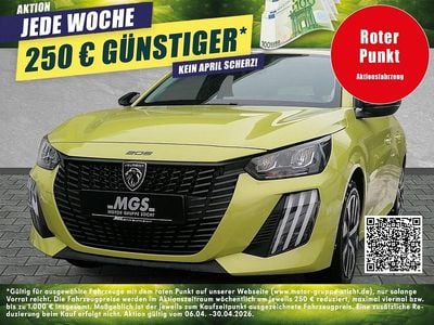 Neu Peugeot 208 Style 101 PS (74 kW) 2025 Gelb Kleinwagen