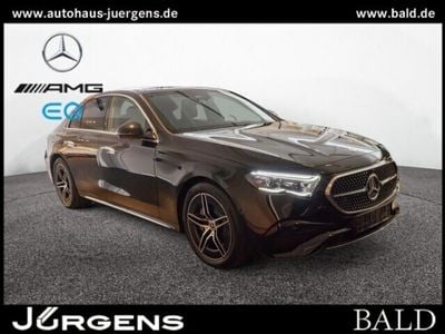 Gebraucht Mercedes E220 AMG 197 PS (144 kW) 2024 Metalliclack obsidianschwarz Limousine