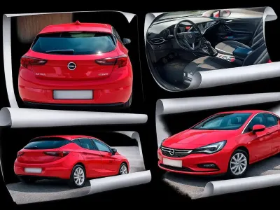 Gebraucht Opel Astra Innovation 125 PS (91 kW) 2017 Rot Limousine