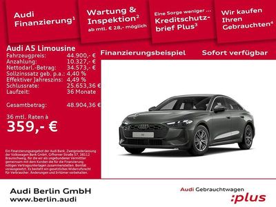 Chronosgrau metallic Gebraucht 2025 Audi A5 Comfort Limousine | 44.900 € (Superpreis)