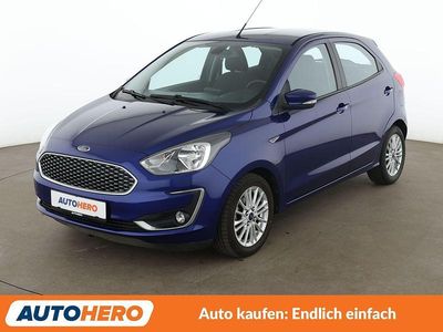 Gebraucht Ford Ka Plus Cool & Connect 86 PS (63 kW) 2018 Blau Kleinwagen