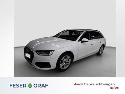 Gletscherweiß metallic Gebraucht 2024 Audi A4 Basis Kombi | 31.450 € (Fairer Preis)