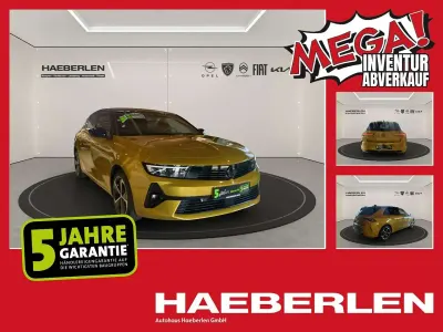 Gebraucht Opel Astra 131 PS (96 kW) 2024 Lackierung amber yellow/typ aussenverkle (metallic) Limousine
