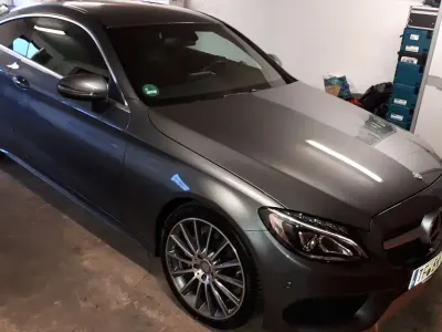 Gebraucht Mercedes C220 AMG Edition 1 170 PS (125 kW) 2015 Grau Coupé