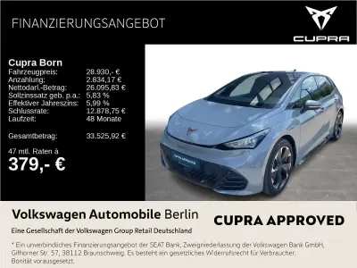 Gebraucht Cupra Born 150 kW (204 PS) 2023 Vapor grey Kleinwagen