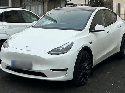 Gebraucht Tesla Model Y Performance 393 kW (535 PS) 2023 Weiß SUV