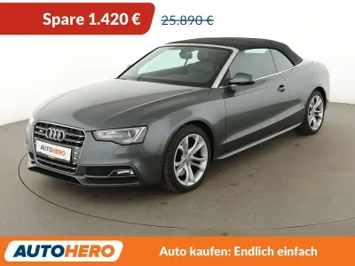 Gebraucht Audi S5 Cabriolet Comfort 333 PS (244 kW) 2015 Grau Cabrio