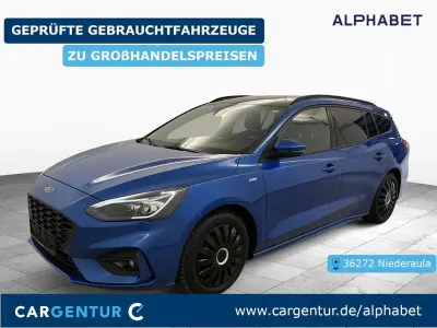 Gebraucht Ford Focus ST-Line X 125 PS (91 kW) 2021 Blau Limousine