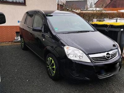 Gebraucht Opel Zafira 115 PS (84 kW) 2009 Schwarz Van / Kleinbus