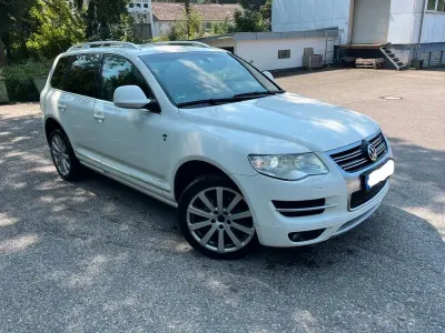 Gebraucht VW Touareg R-line 239 PS (175 kW) 2009 Weiß SUV