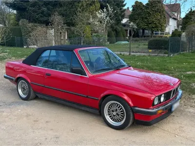 Gebraucht BMW 320 Cabriolet 130 PS (95 kW) 1987 Rot Cabrio