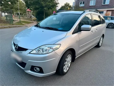 Gebraucht Mazda 5 143 PS (105 kW) 2009 Silber Van / Kleinbus