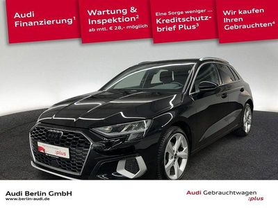 Brugt Audi A3 Ambiente 150 HK (110 kW) 2022 Sort Sedan