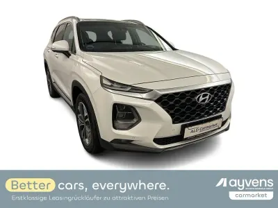 Gebraucht Hyundai Santa Fe Premium 200 PS (147 kW) 2020 Weiß SUV