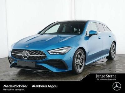 Gebraucht Mercedes CLA200 Shooting Brake AMG 150 PS (110 kW) 2025 Lack hyperblau Kombi
