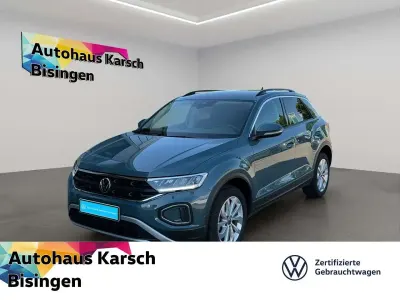 Gebraucht VW T-Roc Life 110 PS (80 kW) 2022 Petroleum blue (metallic) SUV