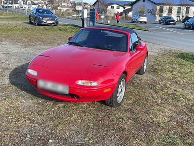 Gebraucht Mazda MX5 116 PS (85 kW) 1992 Rot Cabrio