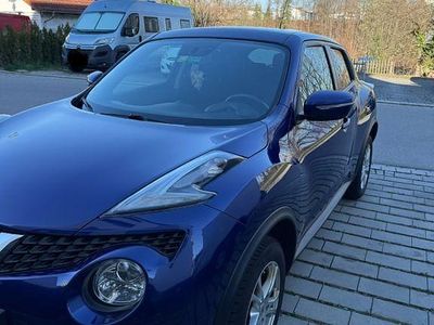 Gebraucht Nissan Juke Acenta 110 PS (80 kW) 2016 Blau SUV