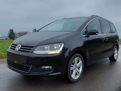 Gebraucht VW Sharan Match 140 PS (102 kW) 2013 Schwarz Van / Kleinbus