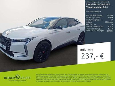 Begagnad DS Automobiles DS4 Performance Line Plus 131 HK (96 kW) 2023 Vit Sedan