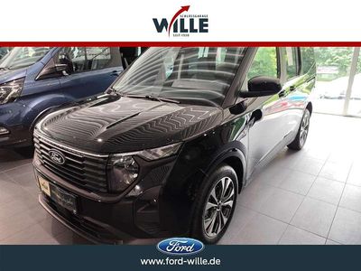 Neu Ford Tourneo Courier Titanium 125 PS (91 kW) 2025 Obsidianschwarz metallic Van / Kleinbus