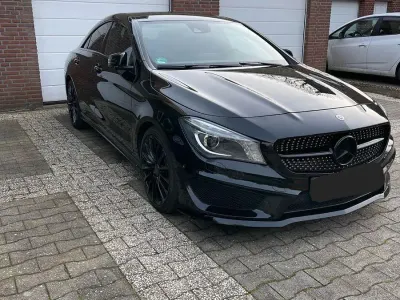 Brugt Mercedes CLA250 AMG line 211 HK (155 kW) 2016 Sort Sedan